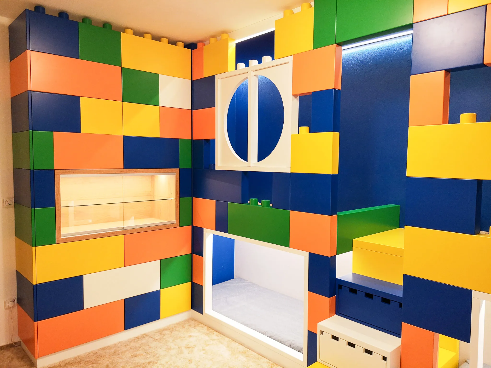 Interiér Lego dětský pokoj