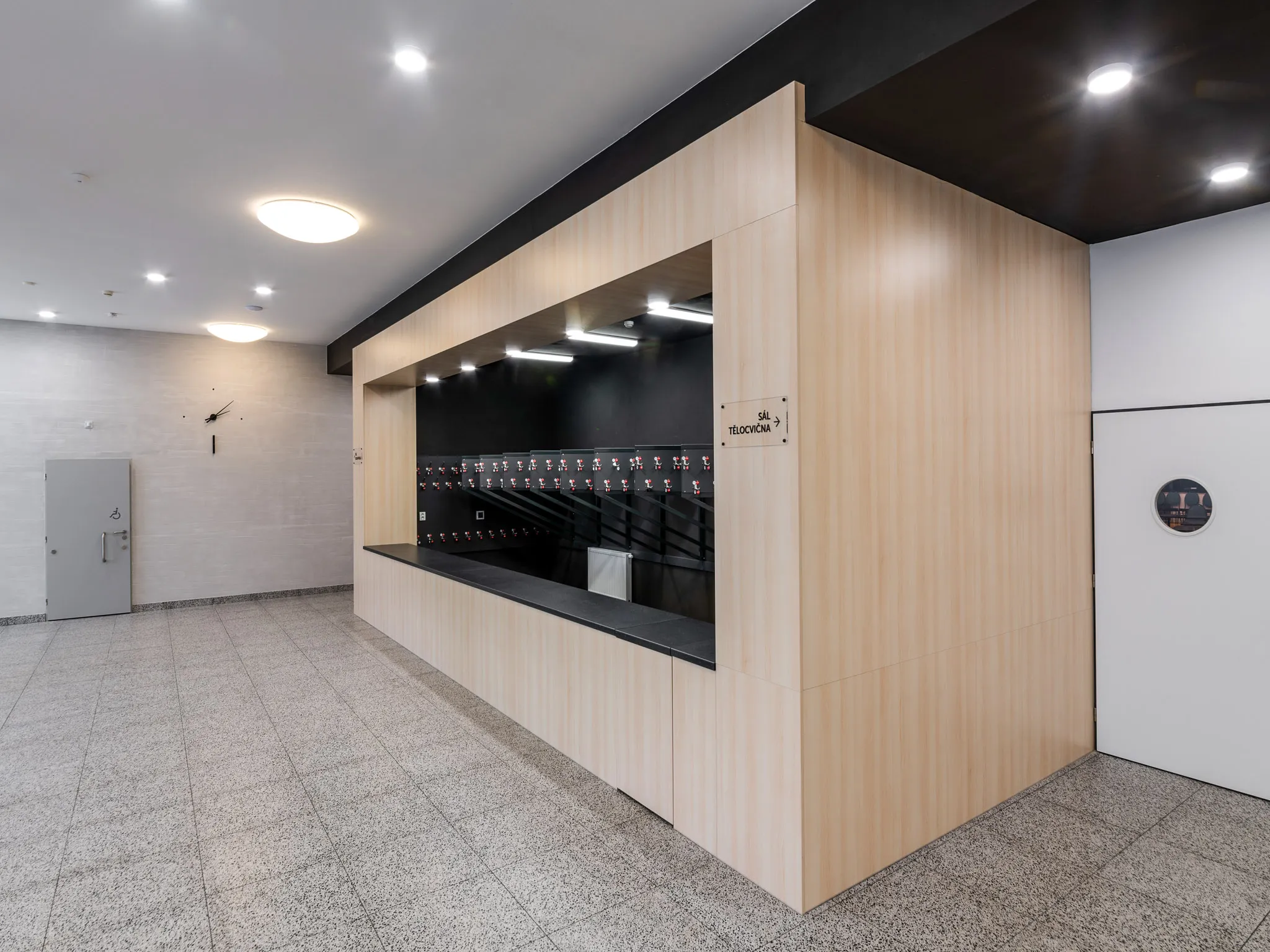 Interiér kulturního domu Drnovice